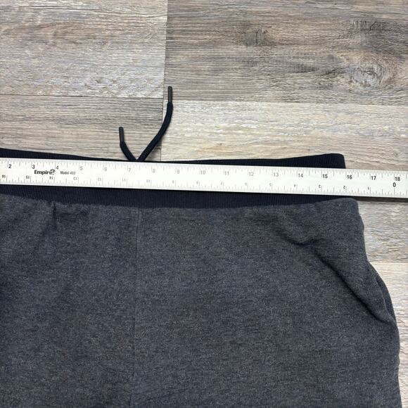 Under Armour Gray Black  Mens L Tapered Cuffs Double Knit Joggers Sweatpants EUC - Picture 5 of 10